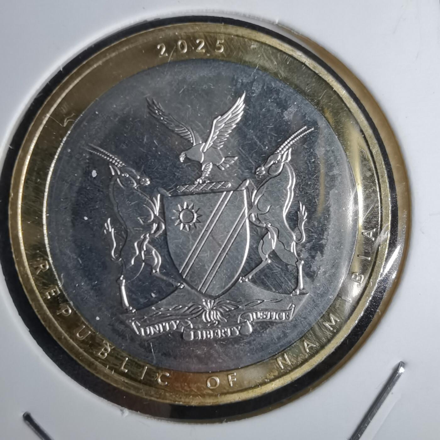 沼泽如烟--第1043场 纳米比亚2025年5比索