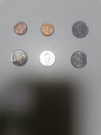 【20260405】非全新纸币和硬币第353场 - 加拿大6枚硬币