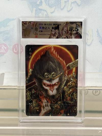 麦趣喜第四场 新品尝鲜专场 (4月2号周四晚上22点截拍，专注买家市场，福利拉满)  - 焱卡西游4 天命人 幻彩 9.5