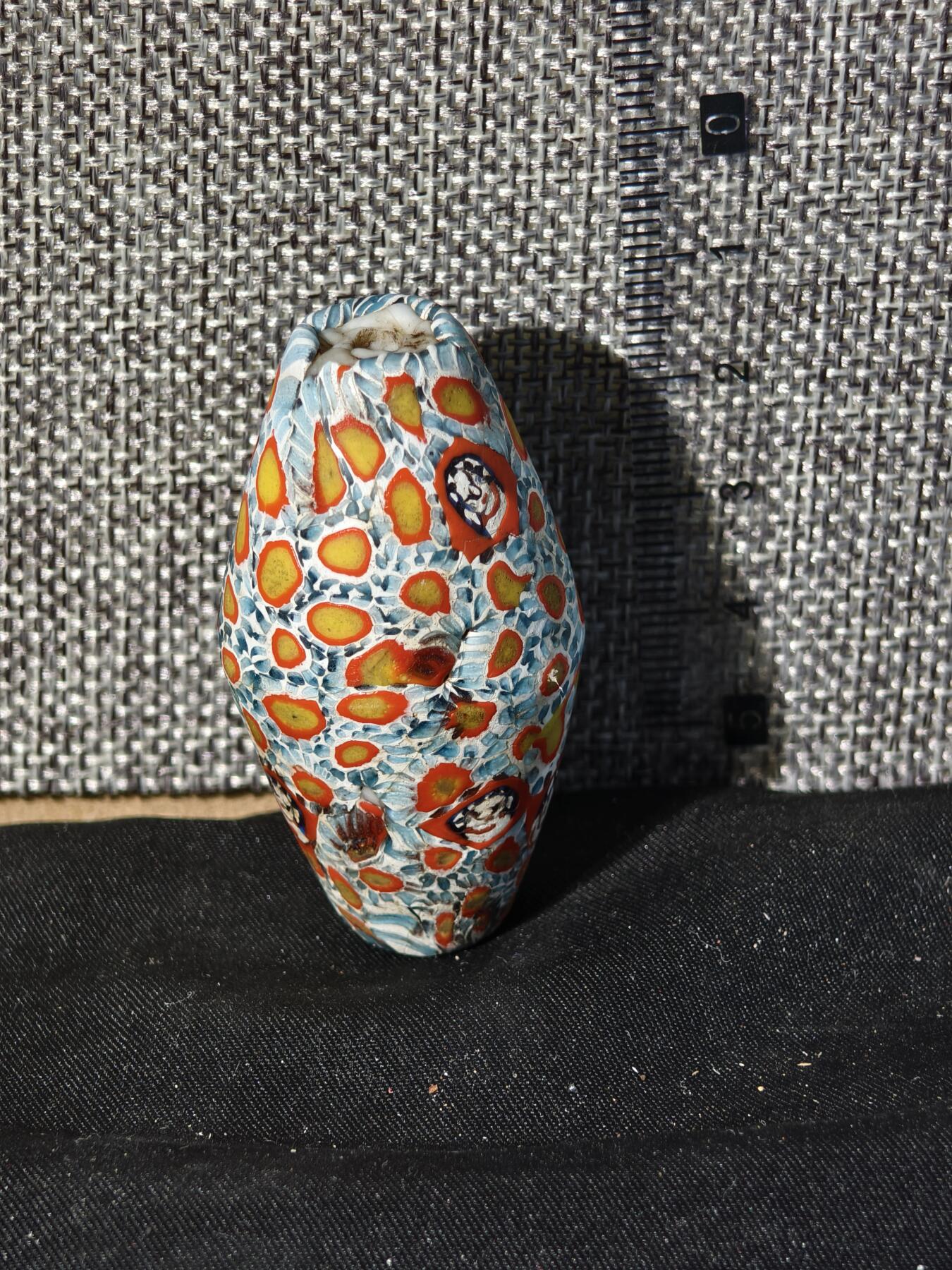 124期新疆红钱粟特钱币丝路钱币专场 琉璃珠子