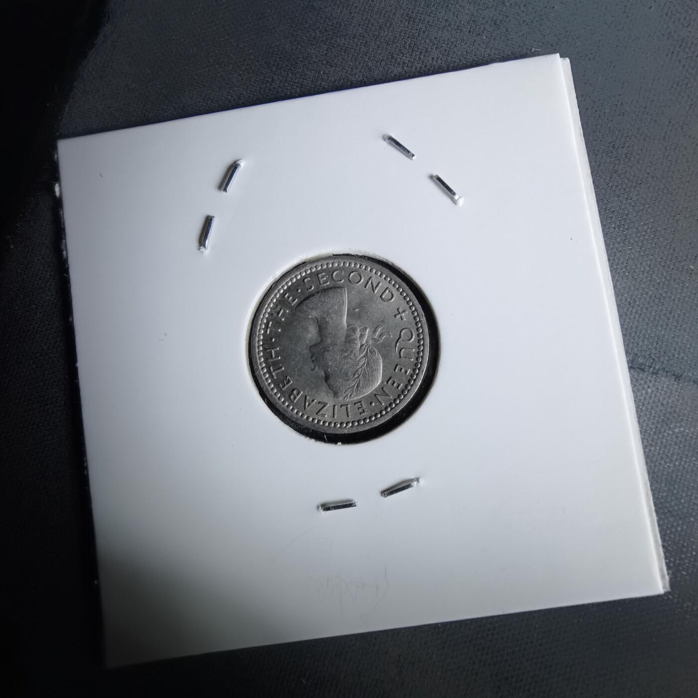 沼泽如烟--第1043场 新西兰1955年3便士