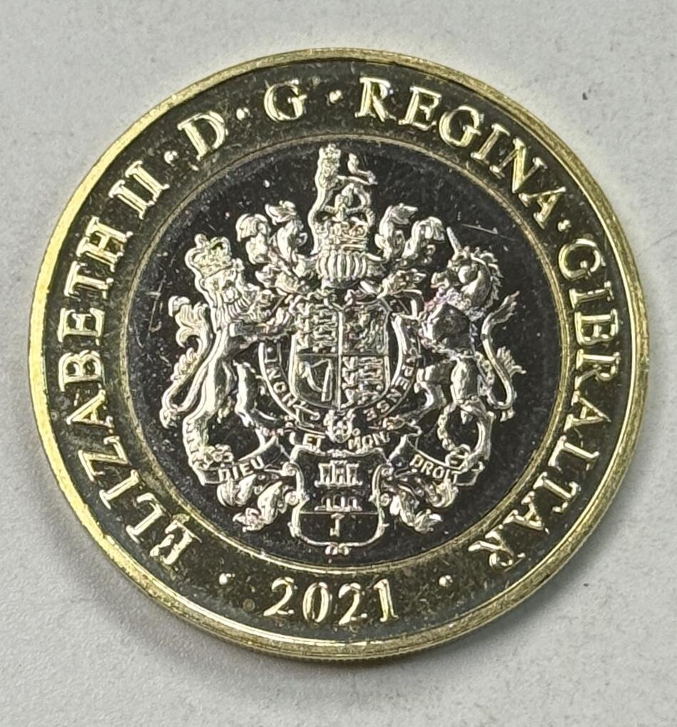 S&S Numismatic世界钱币-拍卖 第125期  直布罗陀2021年 世界拳击理事会冠军赛 2英镑双色纪念币