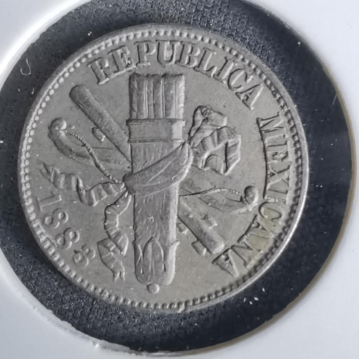 沼泽如烟--第1043场 墨西哥1883年一分