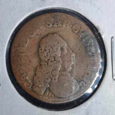 沼泽如烟--第1043场 - 1732年老铜币