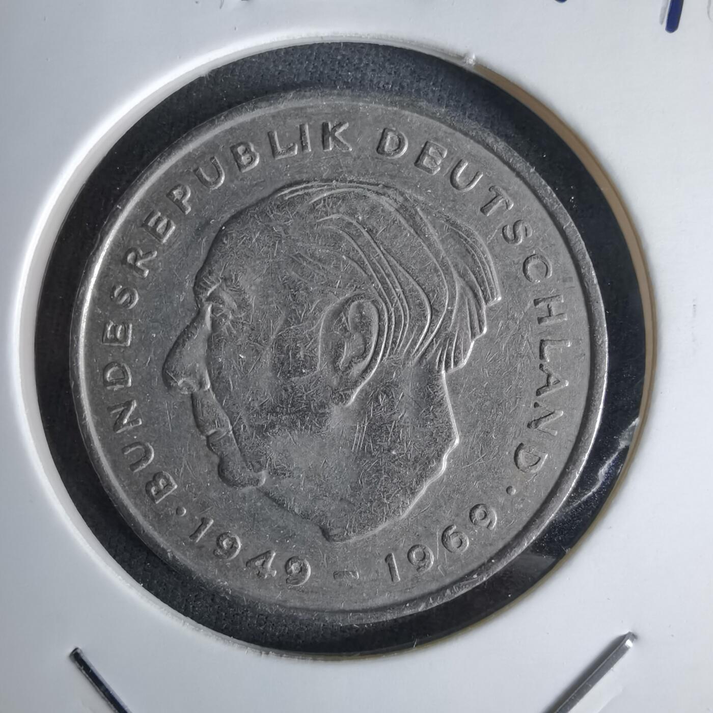 沼泽如烟--第1043场 德国1972年2马克