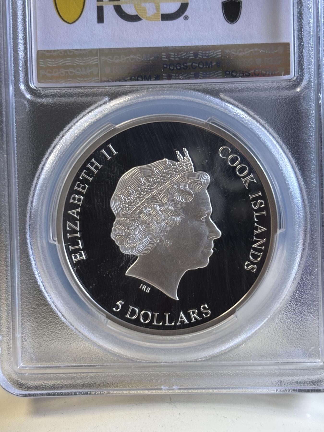 第196期拍卖 库克2022年尼日利亚阿巴帕努陨石1盎司银币PCGS-PR70首无盒无证书，999银，发行2500枚