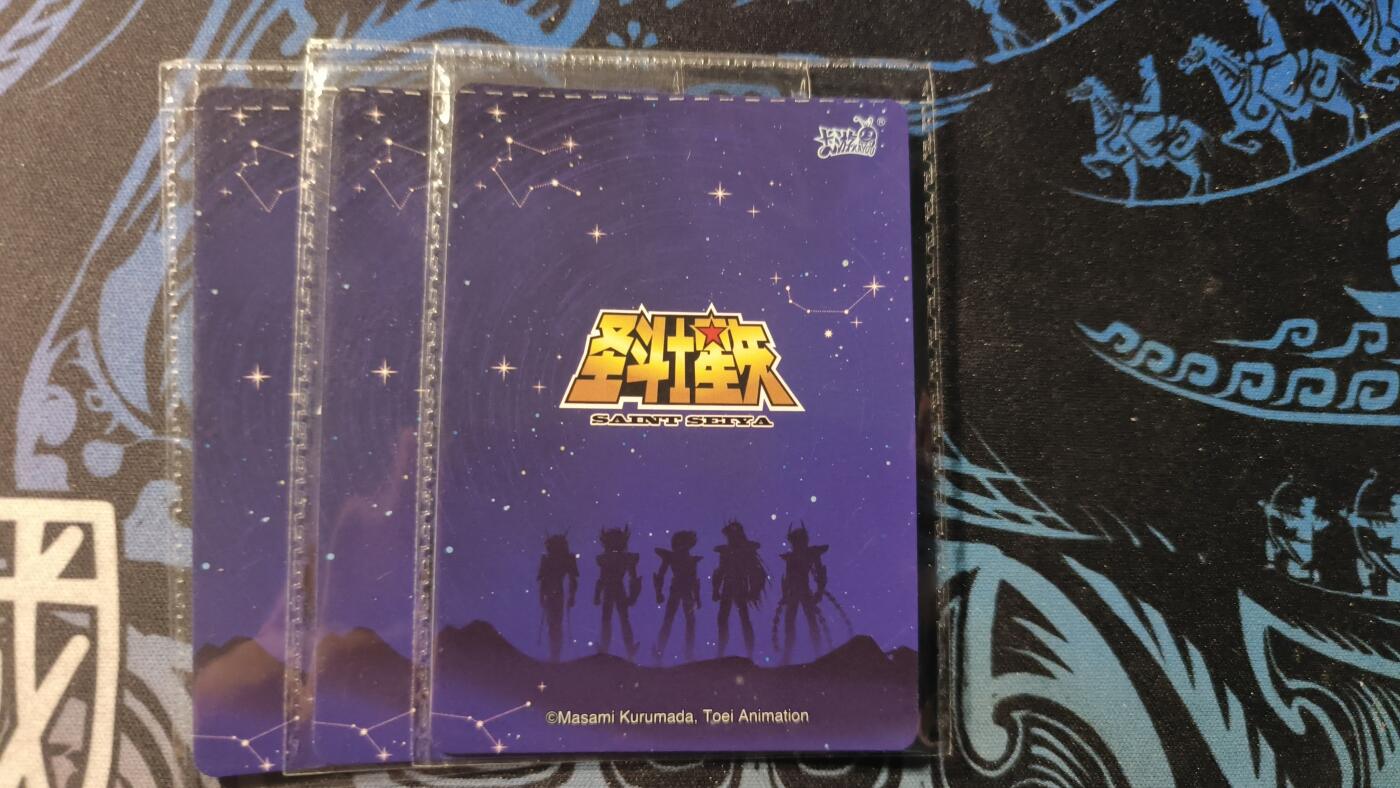 霸总卡牌第四期 卡游圣斗士PR×3