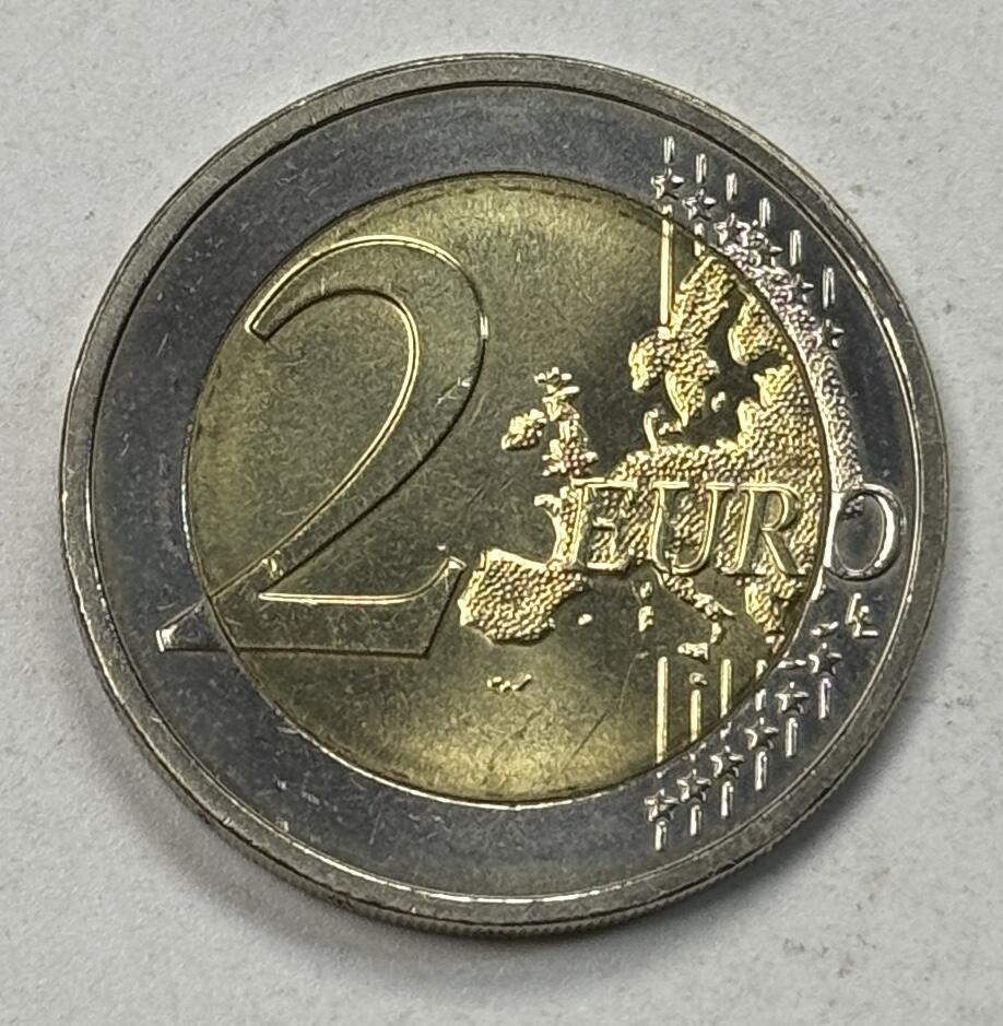 S&S Numismatic世界钱币-拍卖 第125期  卢森堡2014年 大公让登上宝座50周年 2欧元双色纪念币