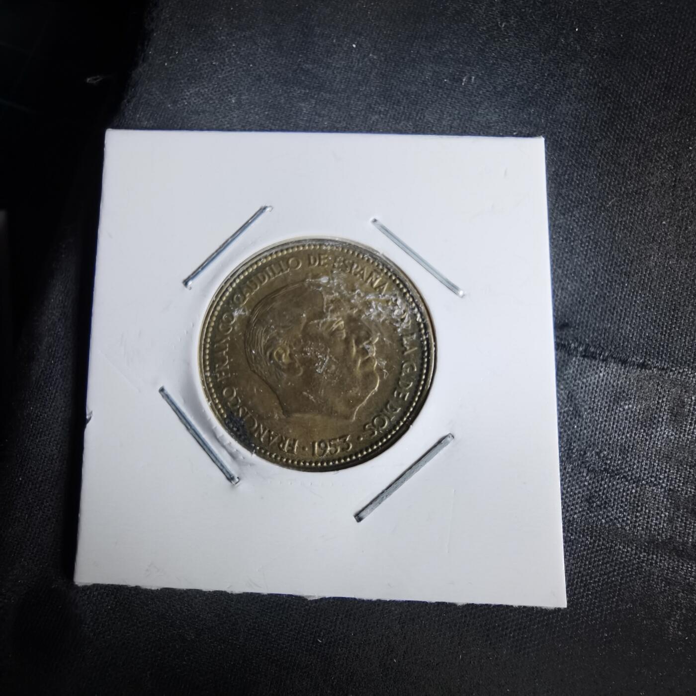 沼泽如烟--第1043场 西班牙1953年2.5比塞塔