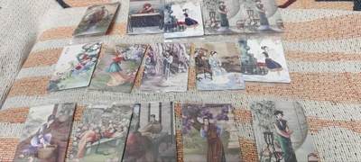 秋原瞳的小店第四十期——青梅时节雨纷纷，牧童遥指杏花村 - 小浣熊30周年红楼原袋15张随机普通编号原袋大部分女角色，多一张面瑕疵王夫人，送，凑套必备