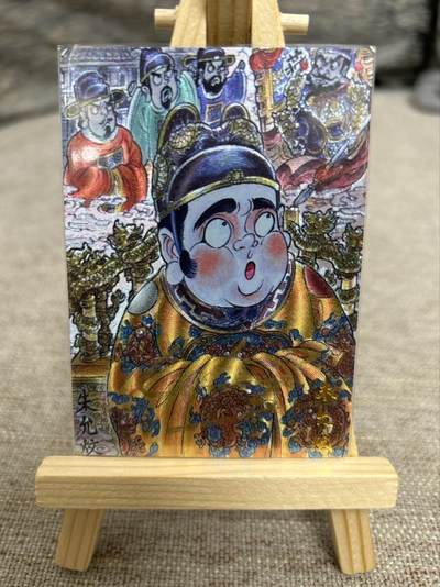 喜灰玩卡拍卖第七期，接拍品0佣金，欢迎送拍，释放现金流，让自己有资金可以购买更多喜欢的卡牌，让别的卡友能淘到更多心仪的卡牌 - 【亲签限编005/025】卡德曼 山丘老师亲签限编 005/025 粗闪