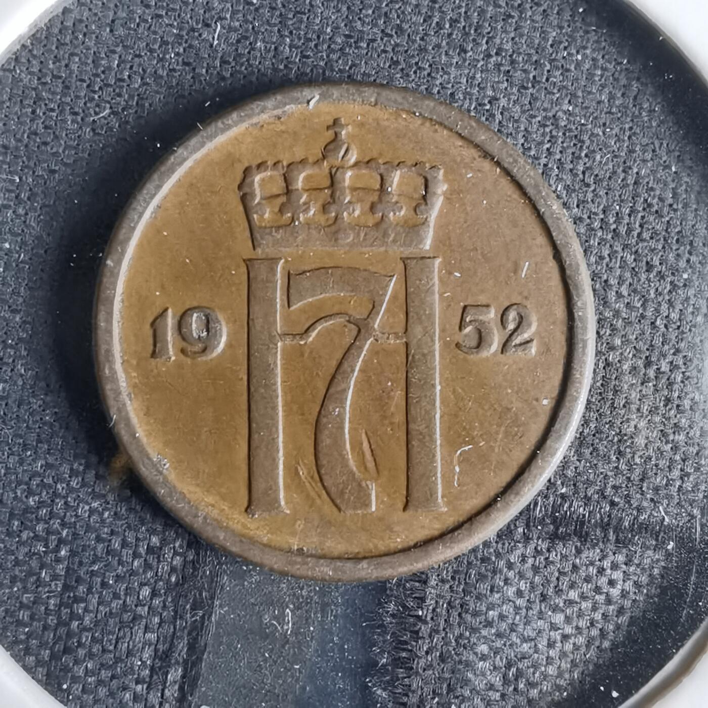 沼泽如烟--第1043场 挪威1952年1欧尔