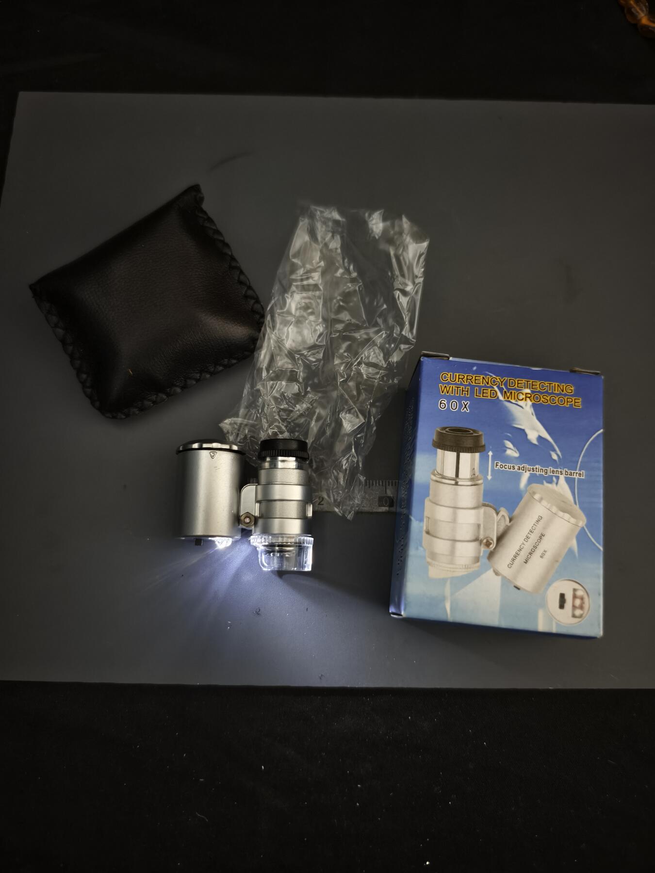 124期新疆红钱粟特钱币丝路钱币专场 60倍放大镜