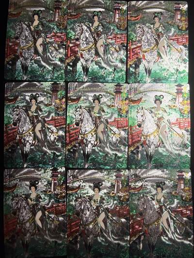 奇点卡牌限时专场 无佣金  所有卡牌独家赞助 部分卡牌支持多宫 流拍商品会循环上架 禁止小号扛价 拒绝套路 部分卡牌设有底价 大家放心拍！祝各位卡牌大佬名流身体健康！ - 奇点卡牌 扈三娘粗闪X9