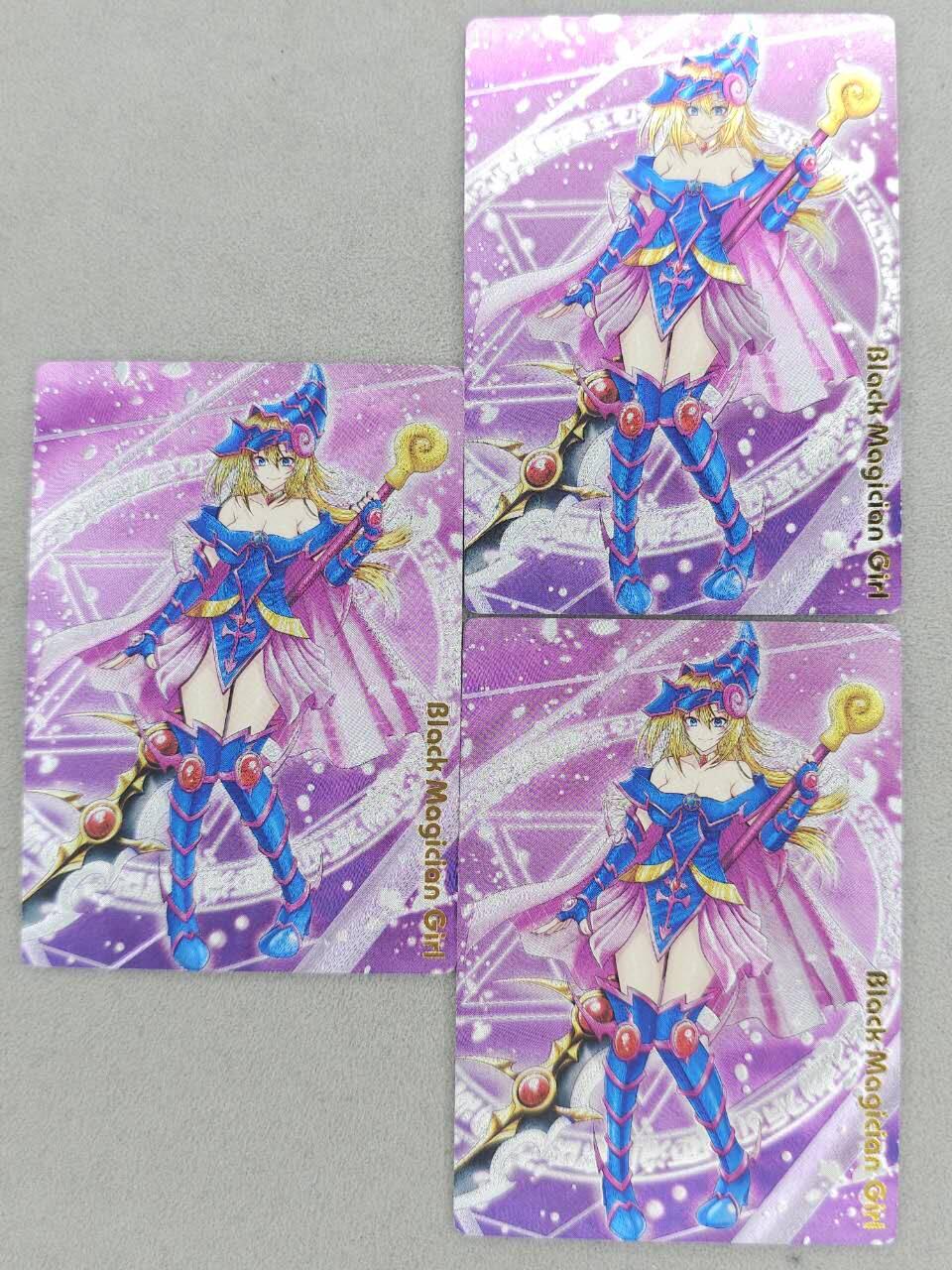 龙虎卡牌-八一场（满200元包邮，无佣金，每周六结拍，欢迎送拍） 粗闪3张 奇点 御姐女黑魔导 三宫