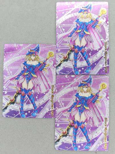 龙虎卡牌-八一场（满200元包邮，无佣金，每周六结拍，欢迎送拍） - 粗闪3张 奇点 御姐女黑魔导 三宫