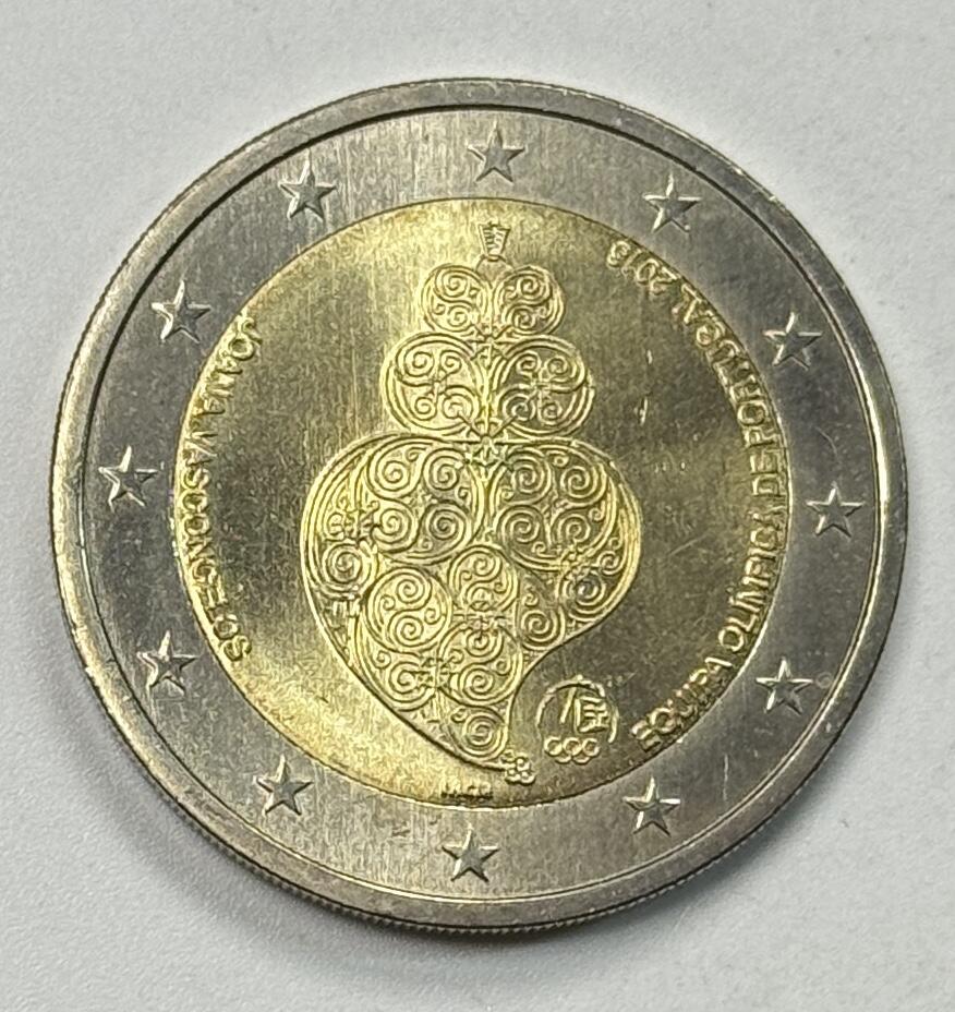 S&S Numismatic世界钱币-拍卖 第125期  葡萄牙2016年 里约奥运会 2欧元双色纪念币