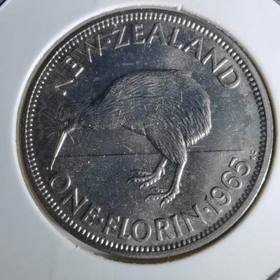 沼泽如烟--第1043场 - 新西兰1965年1弗洛林