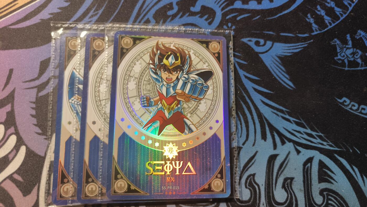 霸总卡牌第四期 卡游圣斗士星矢PR×3