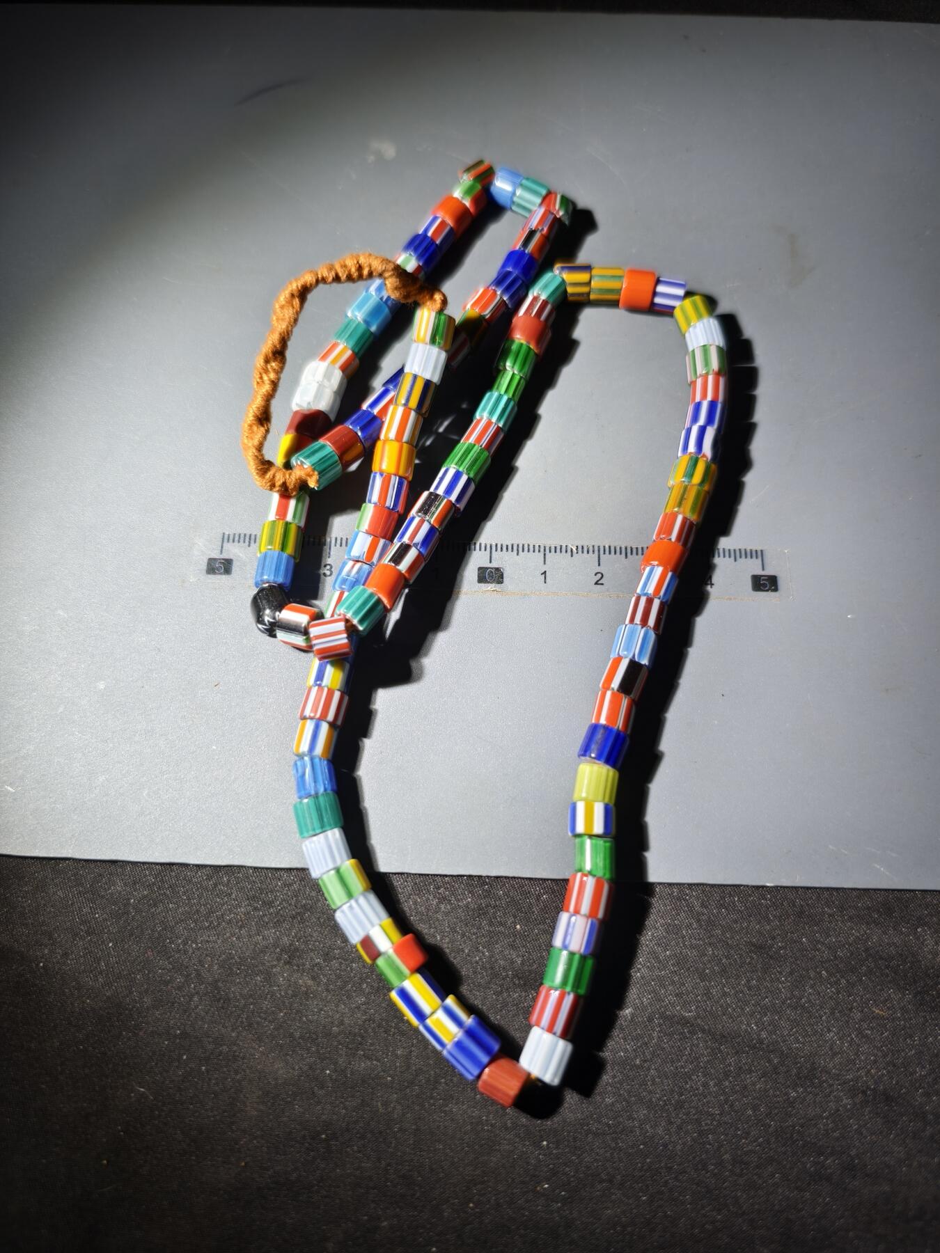 124期新疆红钱粟特钱币丝路钱币专场 琉璃串