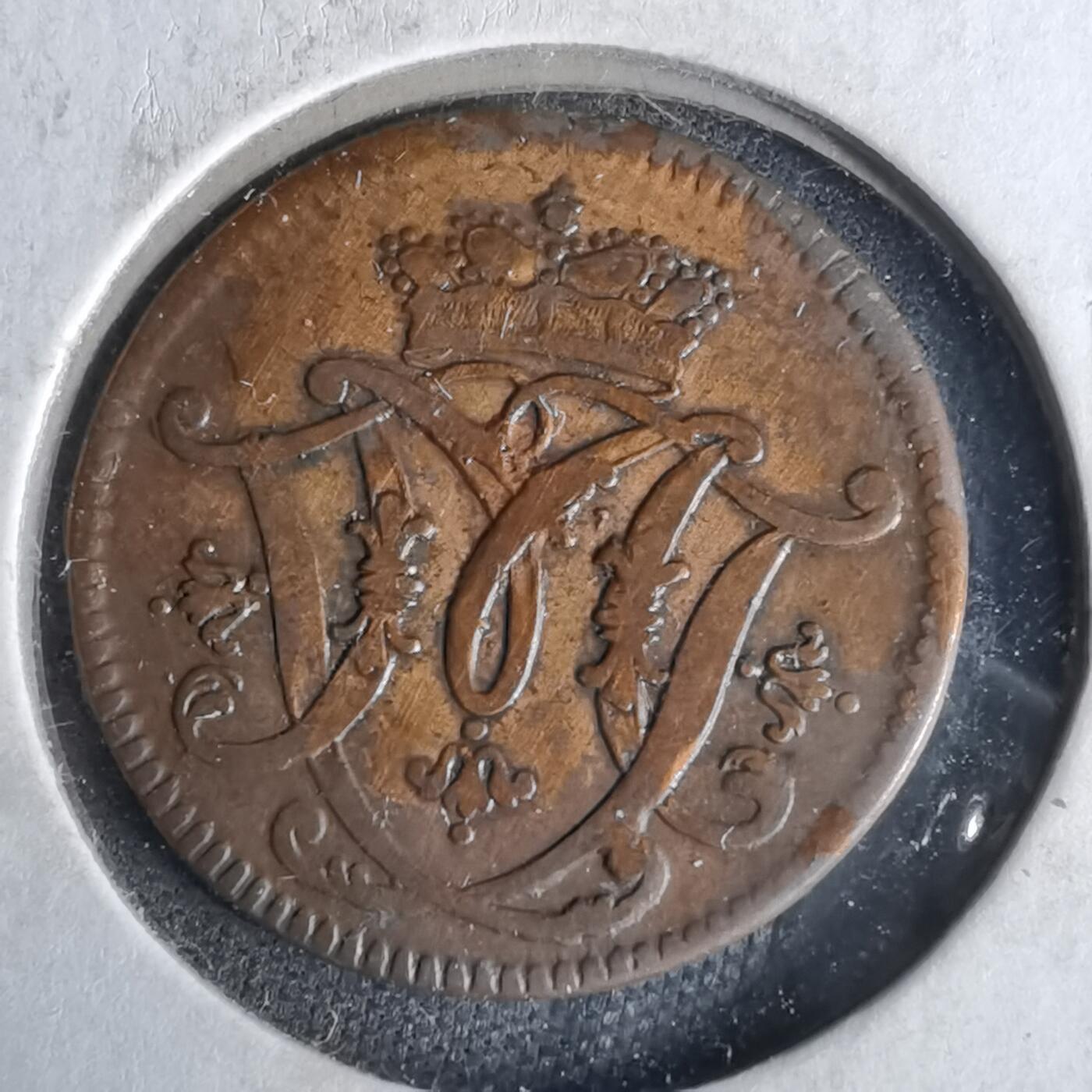 沼泽如烟--第1043场 德国科隆1767年四分之一stuber铜币