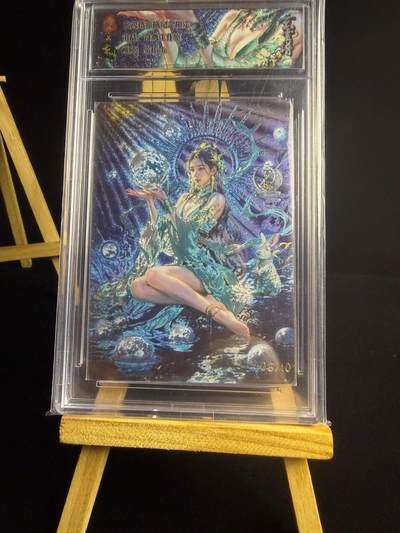 奇点卡牌限时专场 无佣金  所有卡牌独家赞助 部分卡牌支持多宫 流拍商品会循环上架 禁止小号扛价 拒绝套路 部分卡牌设有底价 大家放心拍！祝各位卡牌大佬名流身体健康！ - 奇点卡牌 限编 宗Rich 玄灵谱 常曦粗闪限编04/10