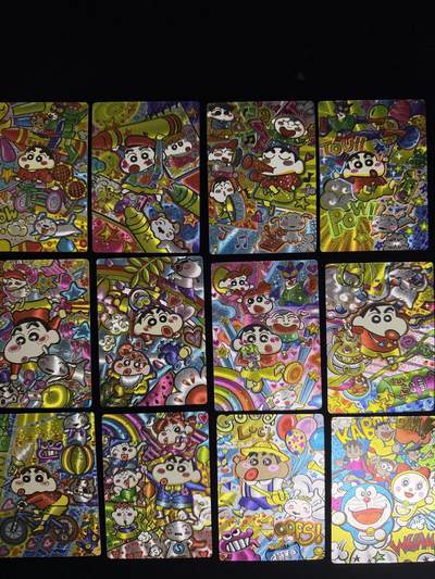 奇点卡牌限时专场 无佣金  所有卡牌独家赞助 部分卡牌支持多宫 流拍商品会循环上架 禁止小号扛价 拒绝套路 部分卡牌设有底价 大家放心拍！祝各位卡牌大佬名流身体健康！ - 奇点卡牌 手绘粗闪全套 共12张