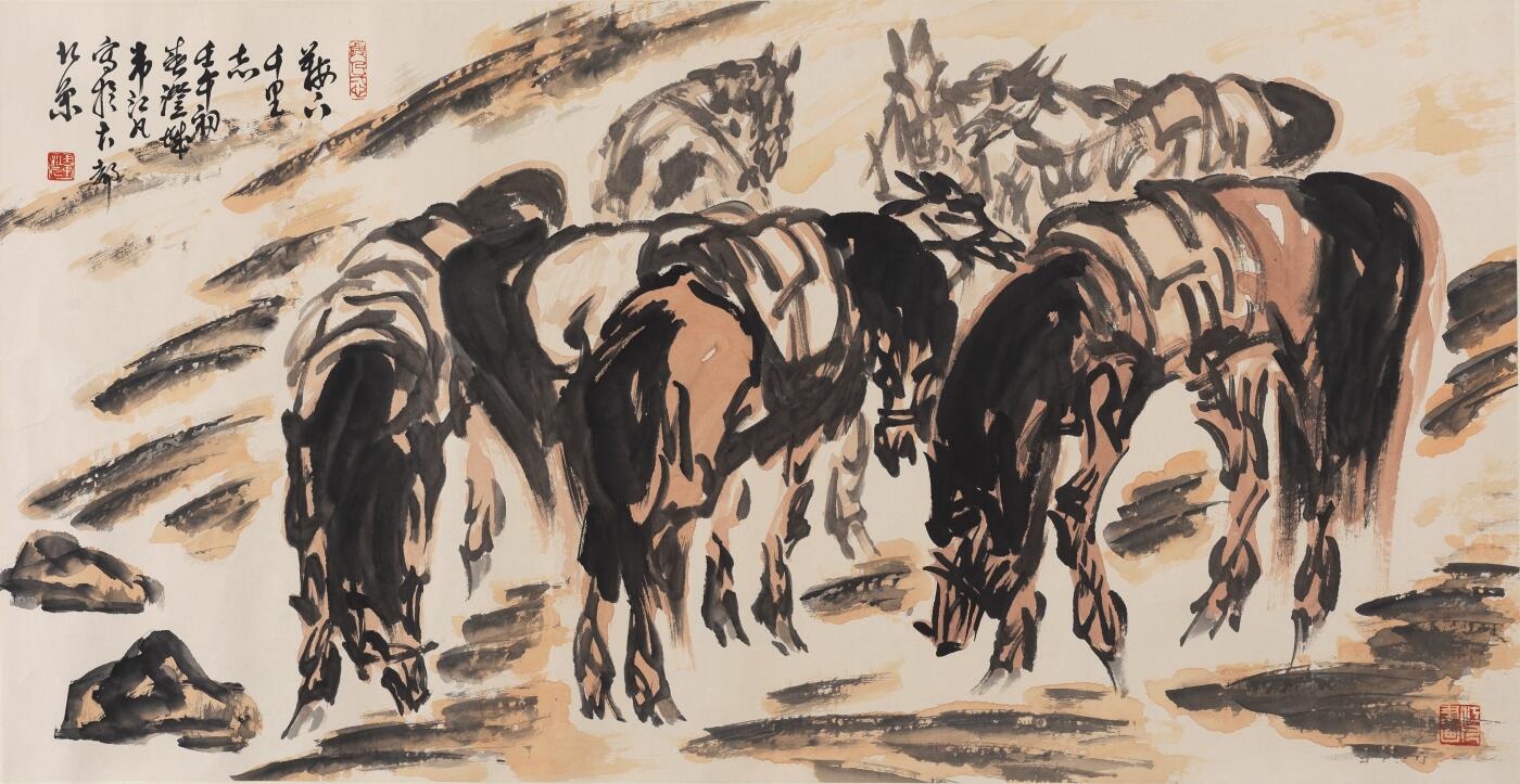 碧月说宝 近现代书画专场（六） 鞍下千里志