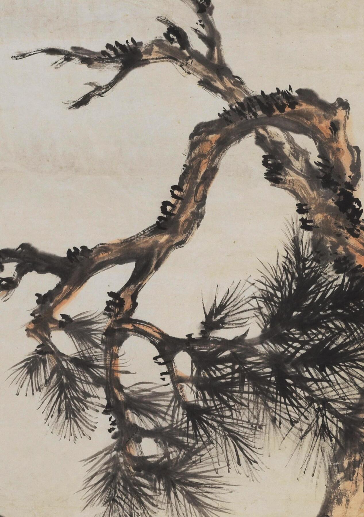 碧月说宝 近现代书画专场（八） 符铁年 松石双清