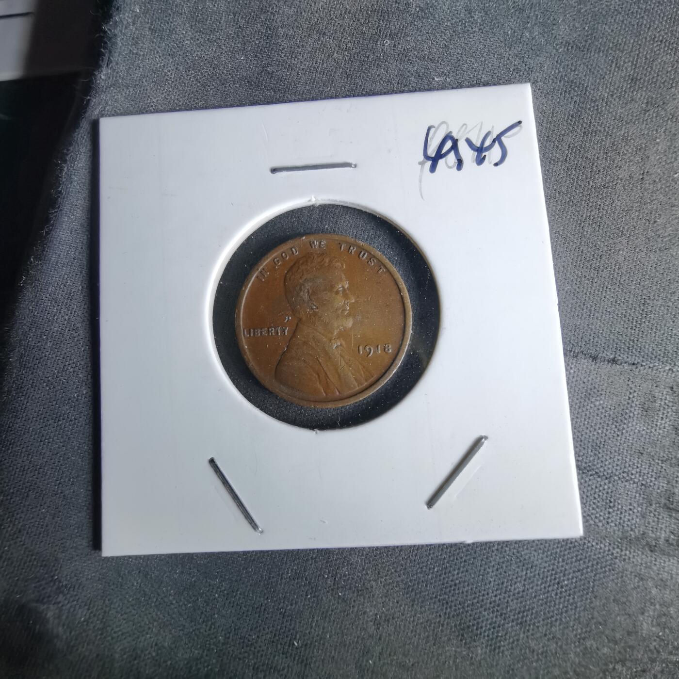 沼泽如烟--第1043场 美国1918年一分