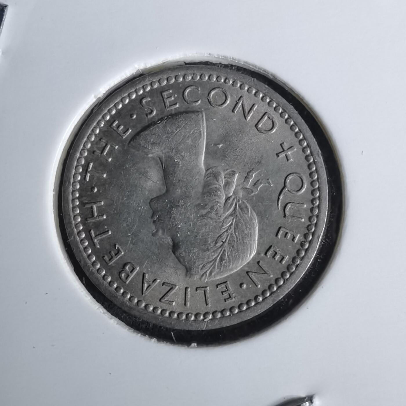 沼泽如烟--第1043场 新西兰1955年3便士