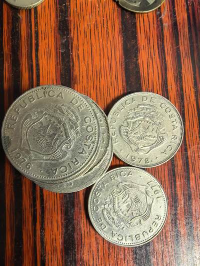 泡泡堂微拍2026.4.2第1场 - 哥斯达黎加硬币一元，随机一枚。