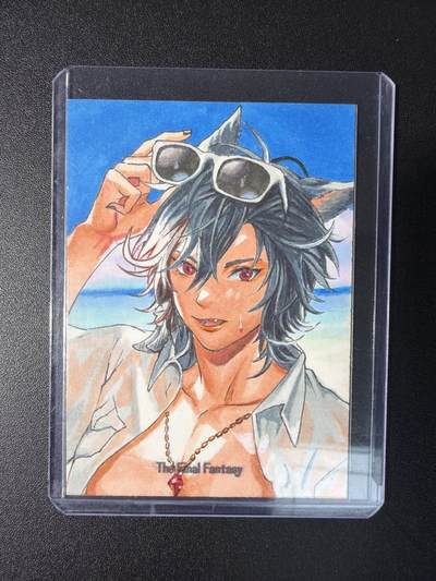 NO.29 好又多金牌大场，每周一站式配齐，方便凑单！（卖家送拍0抽成！周6晚9点截拍！） - 【1/1手绘卡】画师小枝 最终幻想