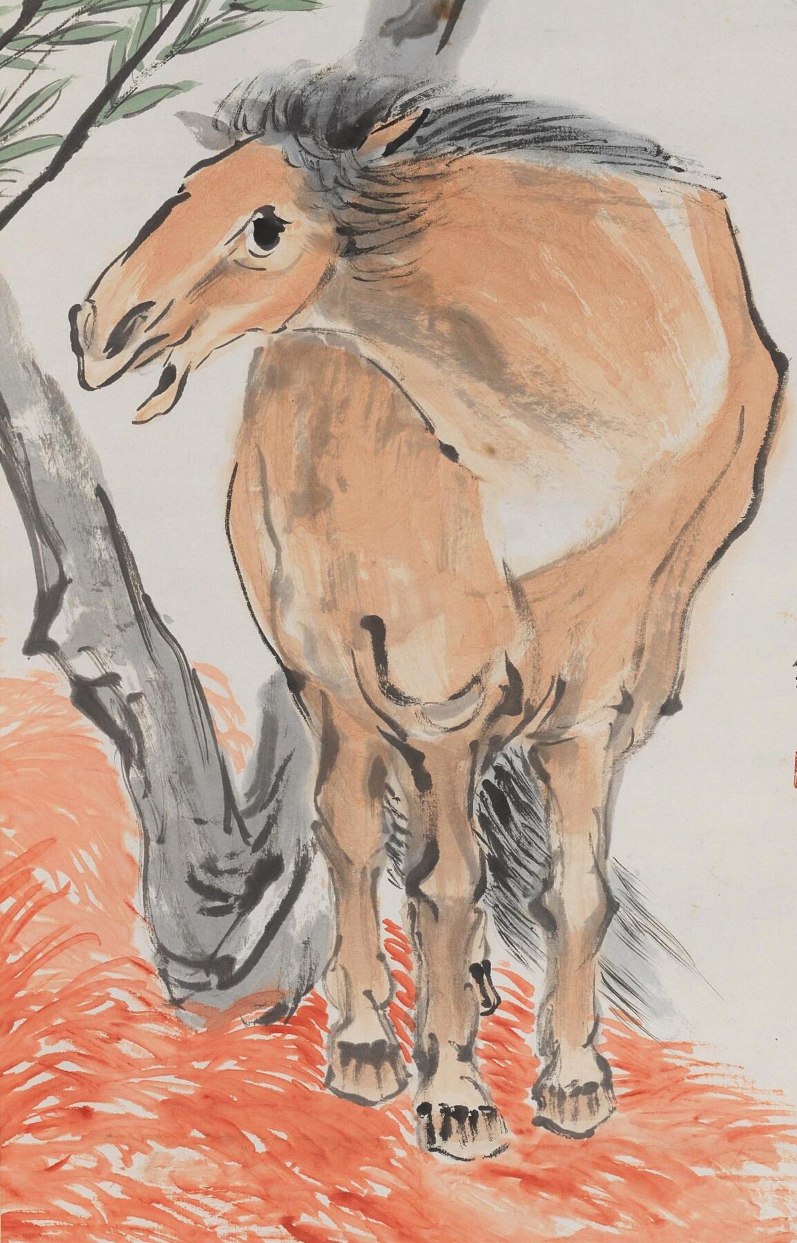 碧月说宝 近现代书画专场（八） 沙佐 马