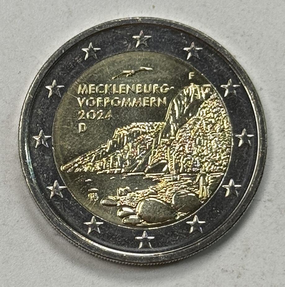 S&S Numismatic世界钱币-拍卖 第125期  德国2024年 西波美拉尼亚-梅克伦堡 2欧元双色纪念币