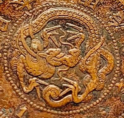 泉币菌-第219场-拍品多 请提前出价 - 极美传世 日本明治8年 龙洋一钱铜币 28mm