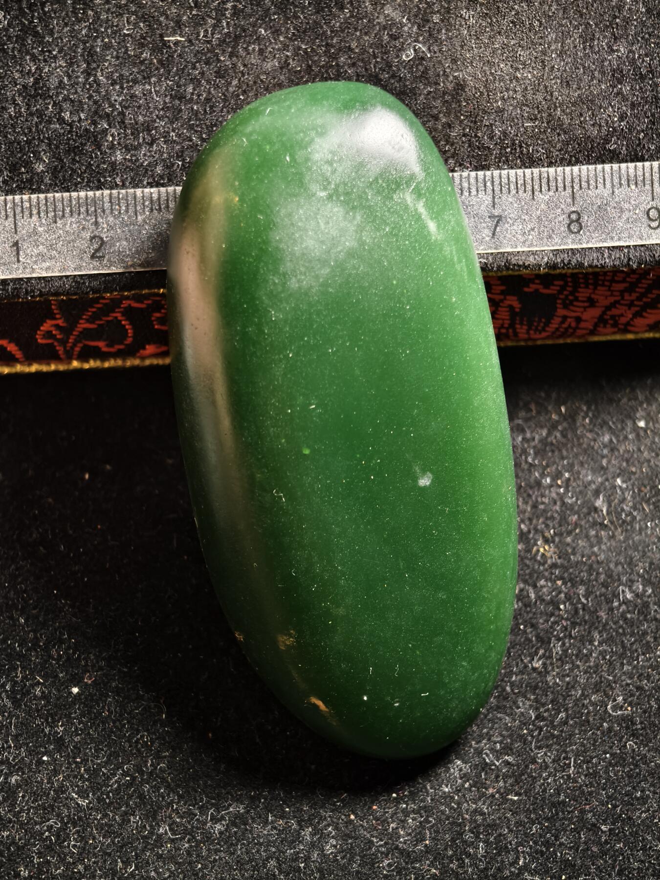 124期新疆红钱粟特钱币丝路钱币专场 琉璃手把件