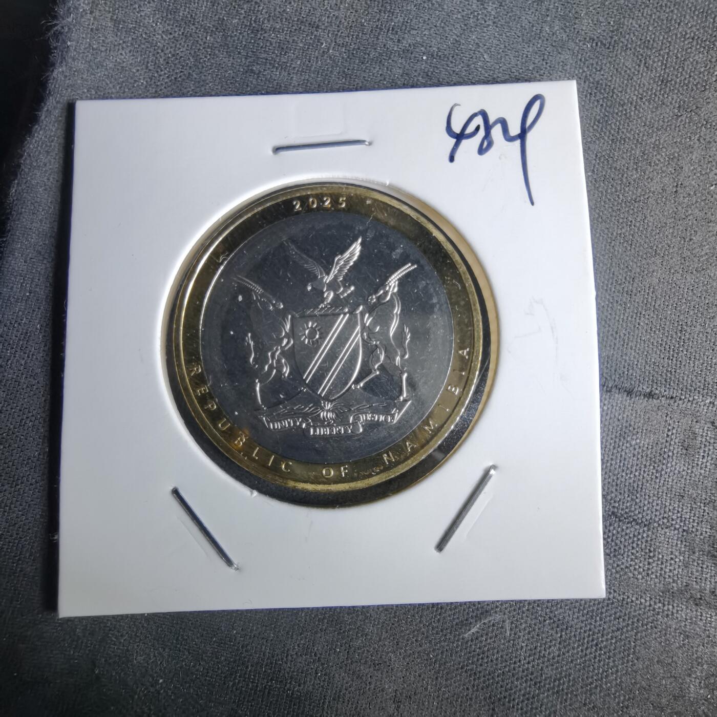 沼泽如烟--第1043场 纳米比亚2025年5比索