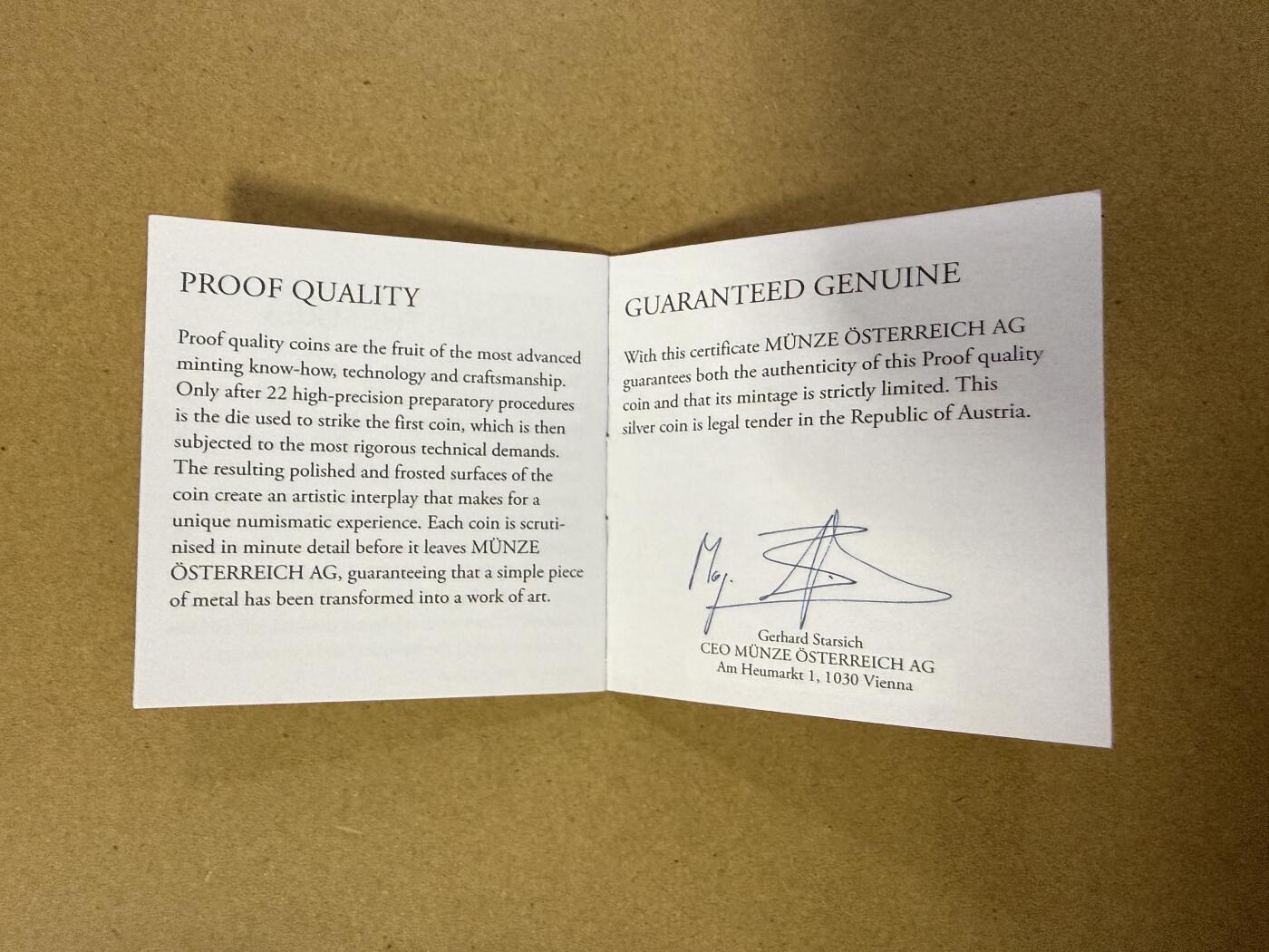 《愛美收藏》第239期-4.5周日外币黄金场  2024年奥地利哈尔施塔特盐业开采20欧纪念银币 NGC 70 带原盒证书 稀少首批蓝标满分