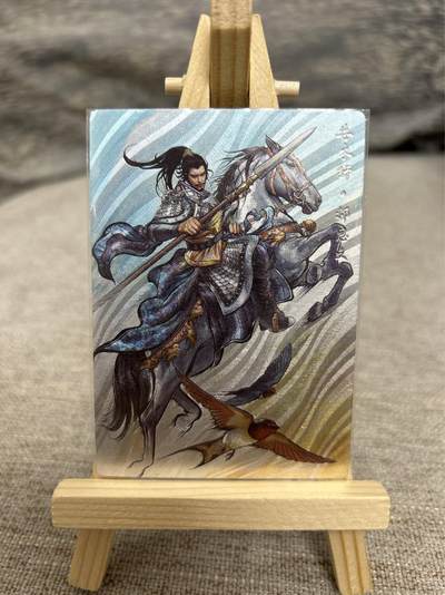 喜灰玩卡拍卖第七期，接拍品0佣金，欢迎送拍，释放现金流，让自己有资金可以购买更多喜欢的卡牌，让别的卡友能淘到更多心仪的卡牌 - 【限编089/099编】卡德曼 张建东老师绘 郝思文 限编粗闪