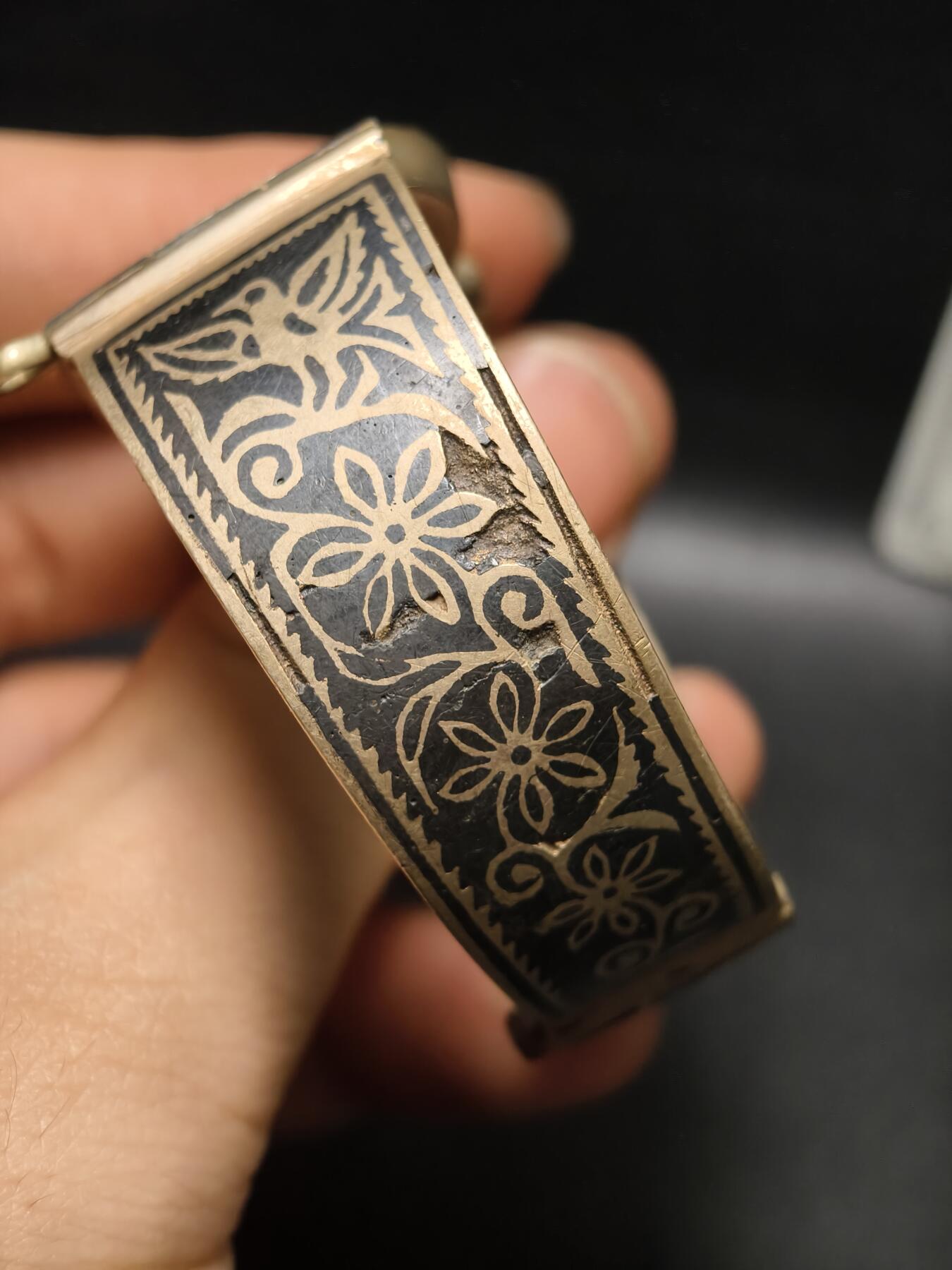 124期新疆红钱粟特钱币丝路钱币专场 手镯