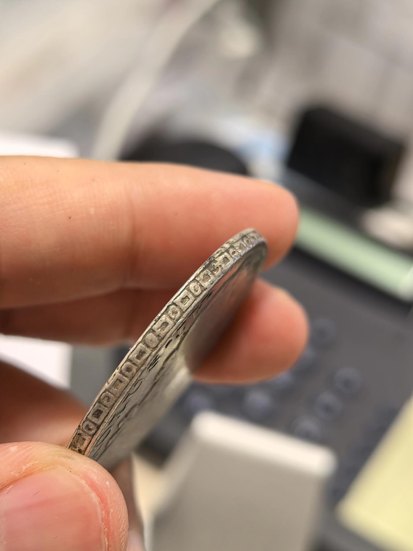 博洋堂世界钱币拍卖第167期（全场包邮） 西属墨西哥1789年卡三双柱，过渡年份，传世好状态