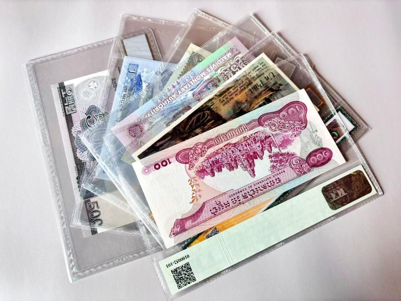 【Blue Auction】世界纸币精拍第803期——18级TOP拍卖/信誉/品质/专业/高效💫 【一组6张】多国评级币一组 如图所示