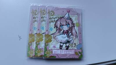 霸总卡牌第四期 - 卡游初音PR×3