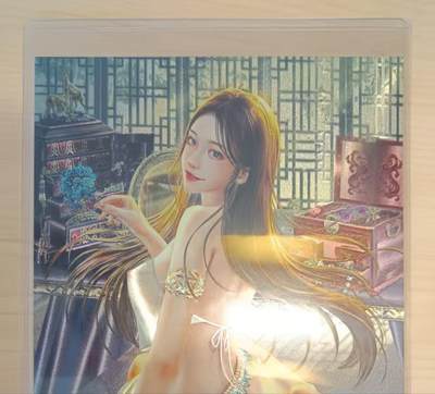 龙虎卡牌-八一场（满200元包邮，无佣金，每周六结拍，欢迎送拍） - 卡玩帕克A4粗闪工艺海报2