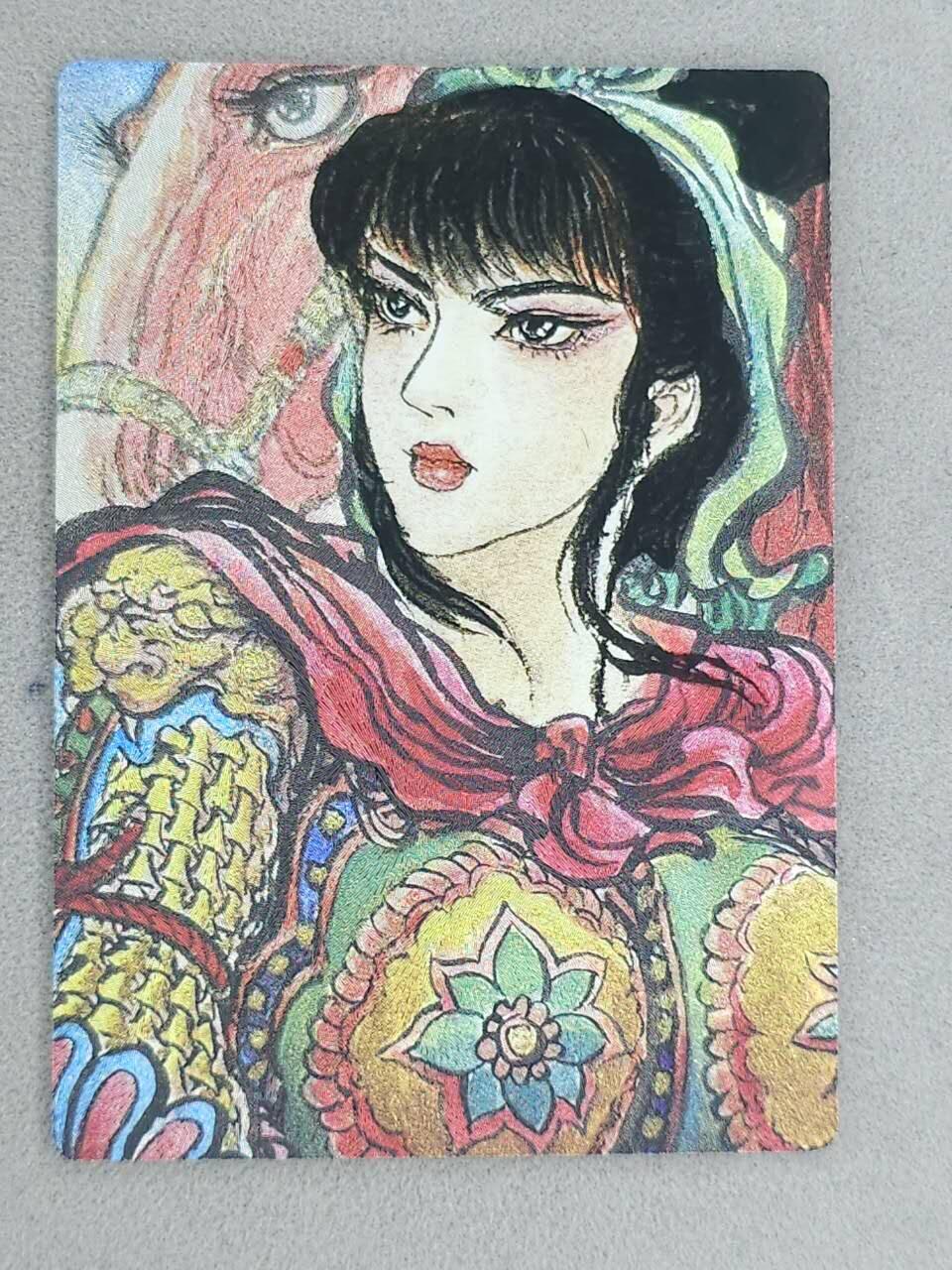 龙虎卡牌-八一场（满200元包邮，无佣金，每周六结拍，欢迎送拍） 粗闪卡 昆仑万象 权迎东手绘复刻第二弹 -  扈三娘