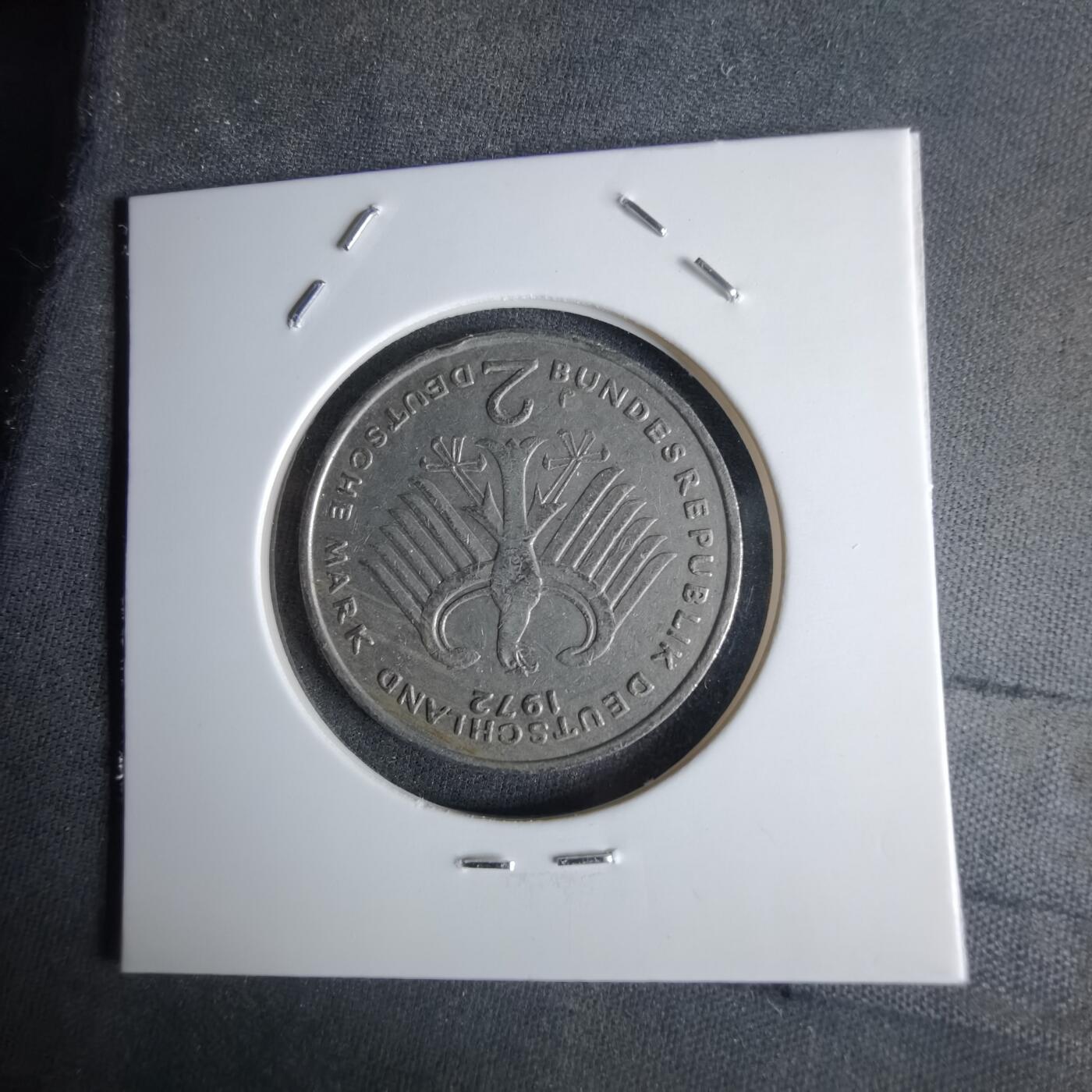 沼泽如烟--第1043场 德国1972年2马克