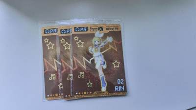 霸总卡牌第七期（低佣金 放心拍 周五23点截拍）持续收拍中～ 卡游初音PR×3