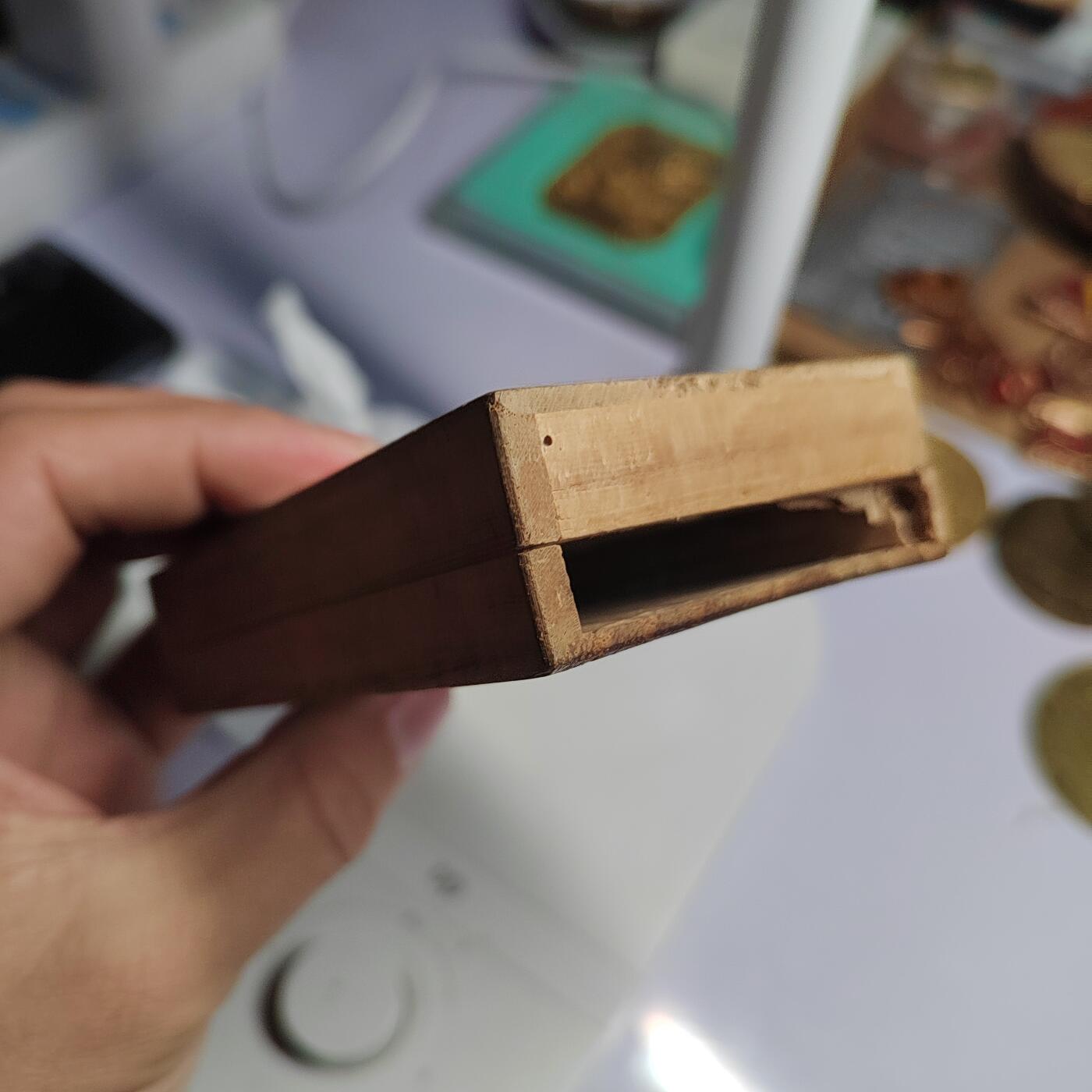 PCAI钱币  3-796 纪念章 钱币小专场 大正三九空盒，有损