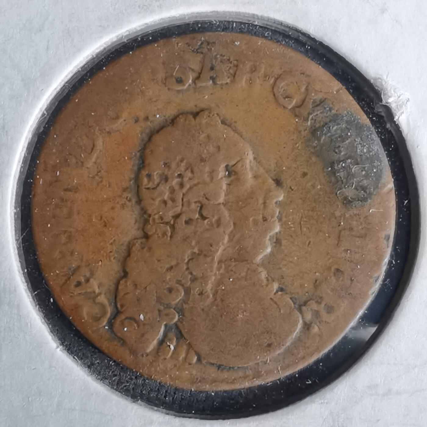 沼泽如烟--第1043场 1732年老铜币